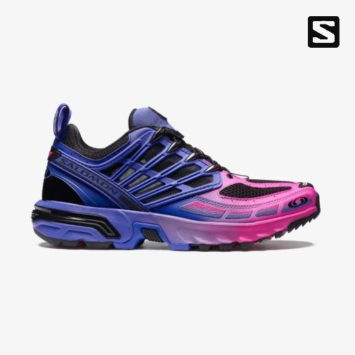 Salomon Acs Pro For L'art De L'automobile Women's Sneakers Blue / Pink | CA 64B59